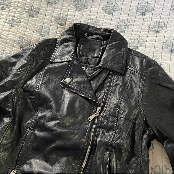 L2 Faux Leather Jacket - Picture 4 of 12